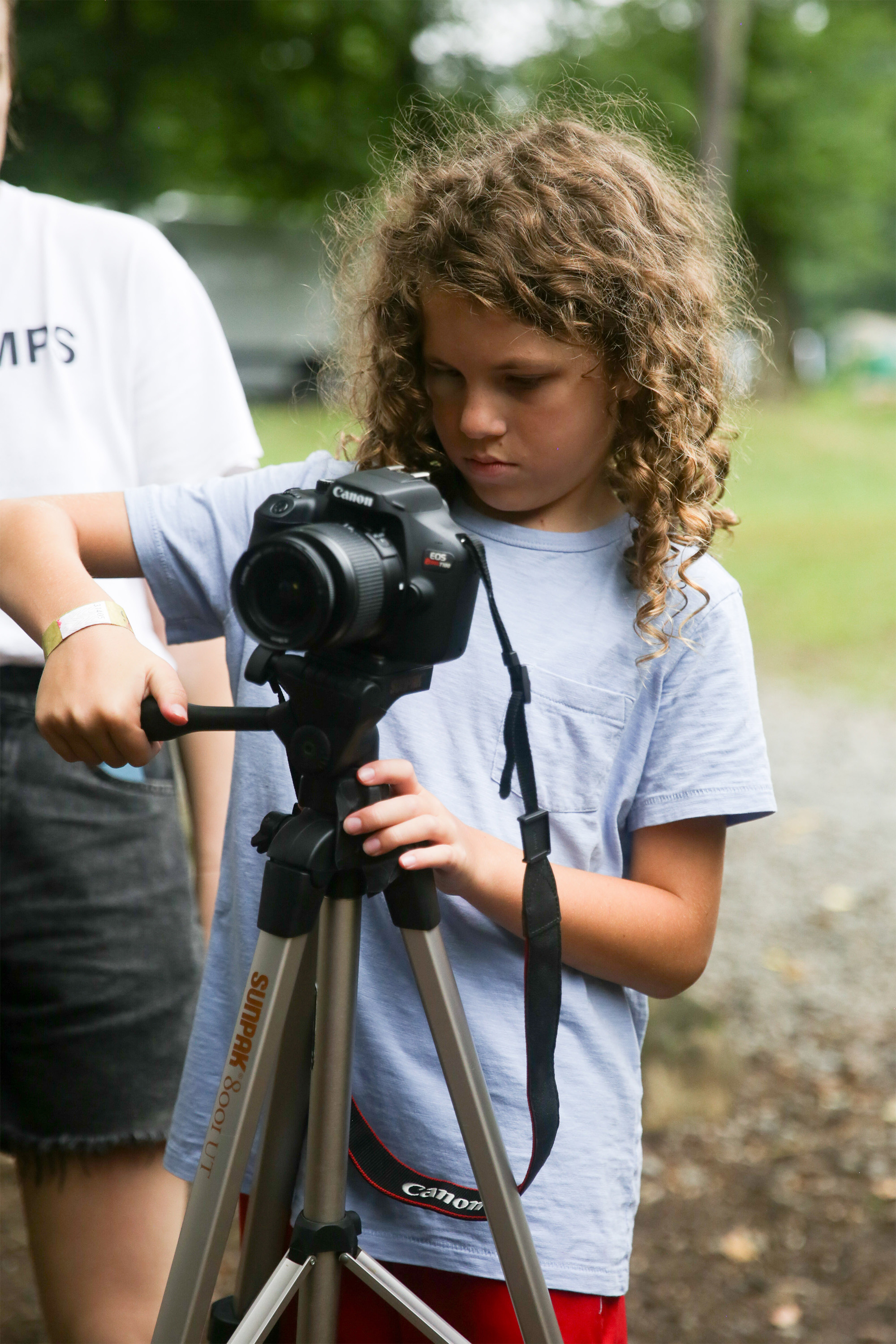 girl with a camera
