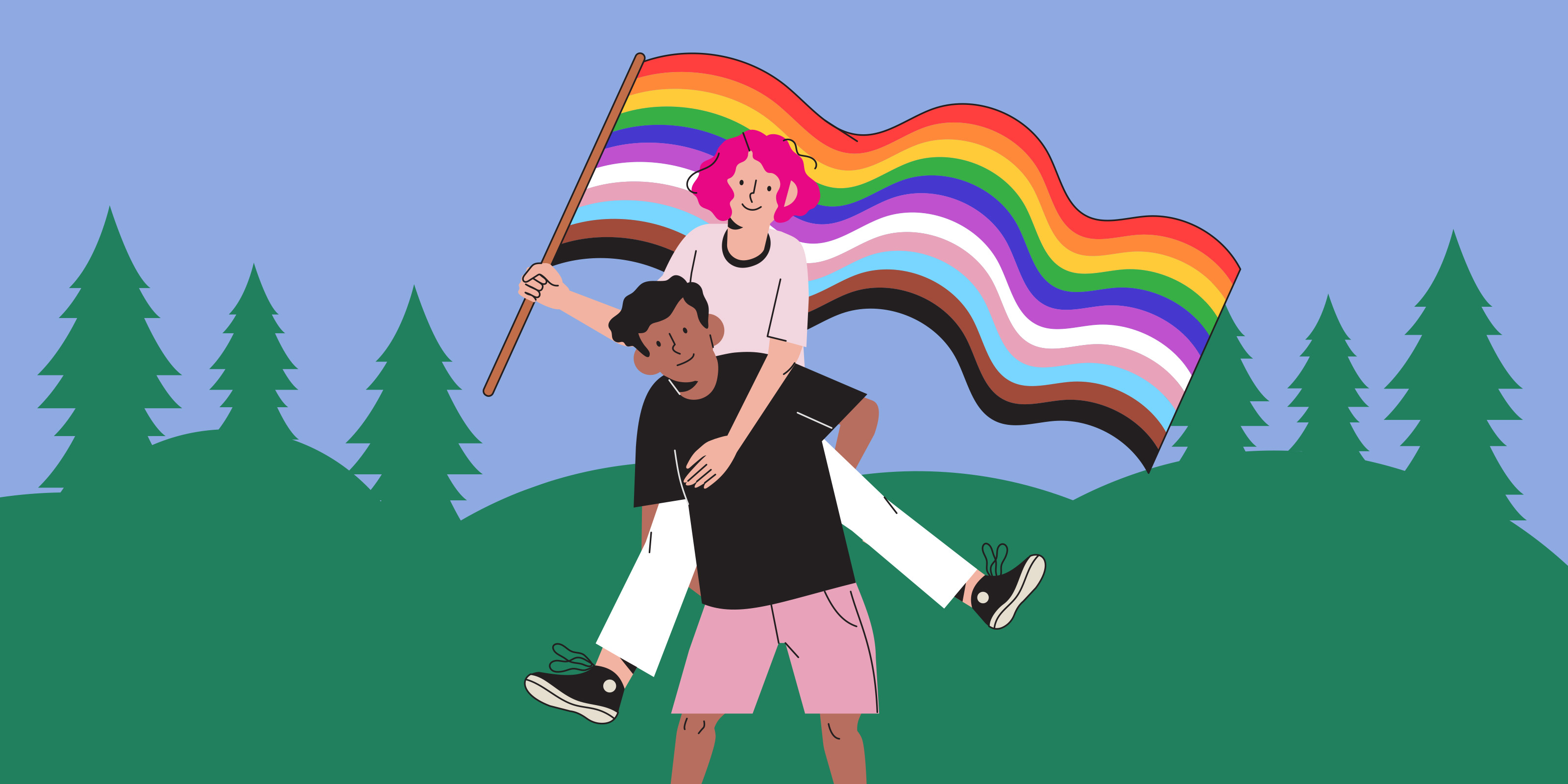 Rainbow flag
