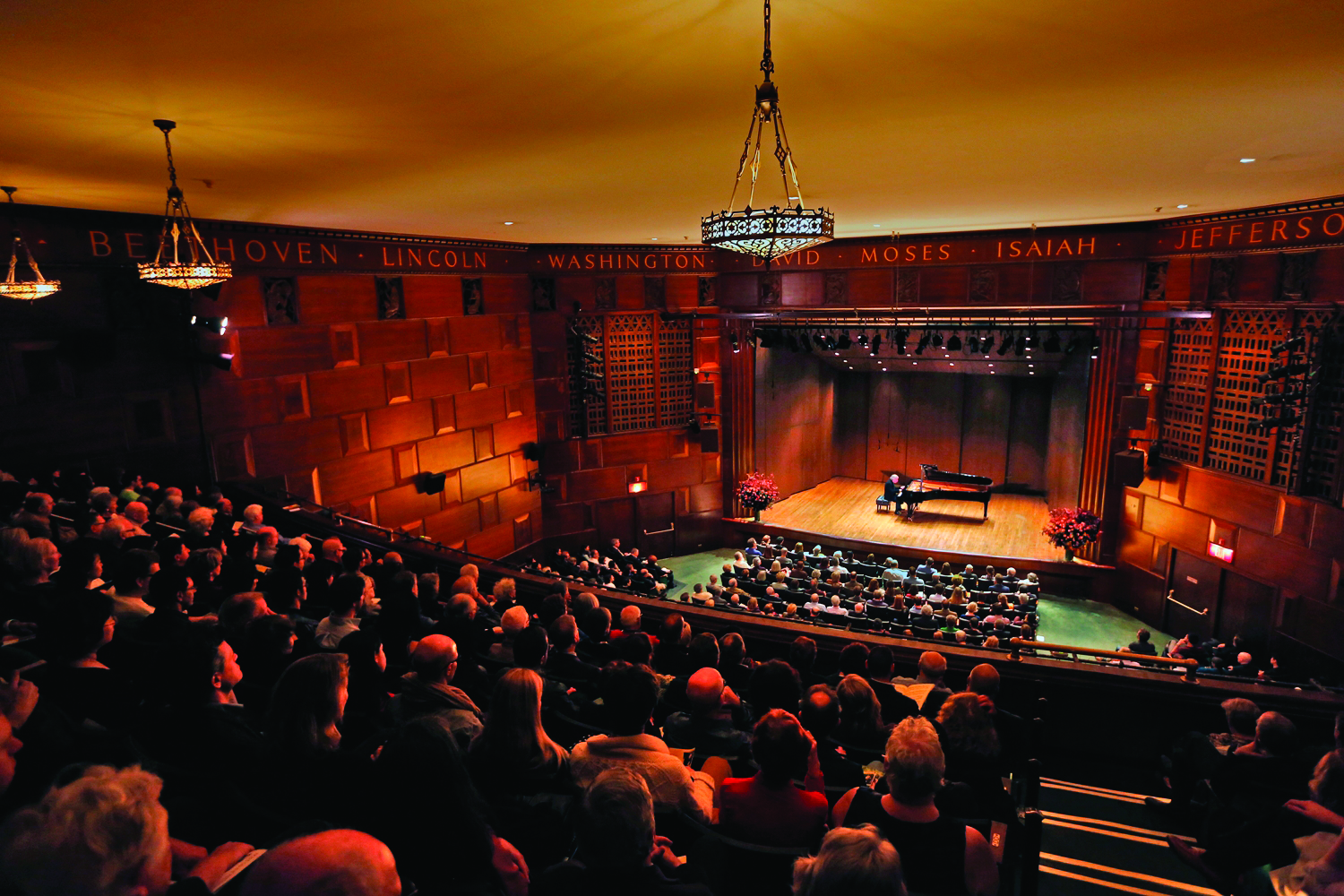Andras Schiff concert in Kaufmann Concert Hall